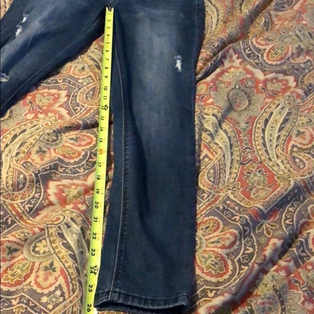 Kensie ankle jeans size 0/25 - Picture 6 of 6